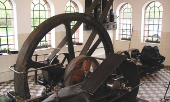 Dampfmaschine im Technikmuseum Freudenberg