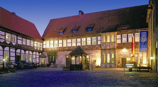 Burg Blomberg Abendstimmung