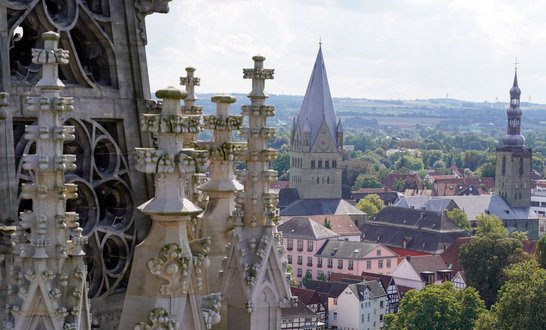 Über den Dächern der Stadt, Soest, Blick von der Wiesenkirche