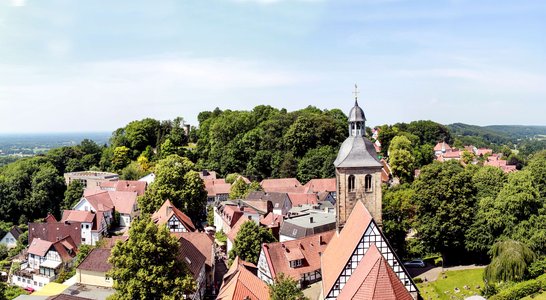 Panoramaaufnahme Tecklenburg
